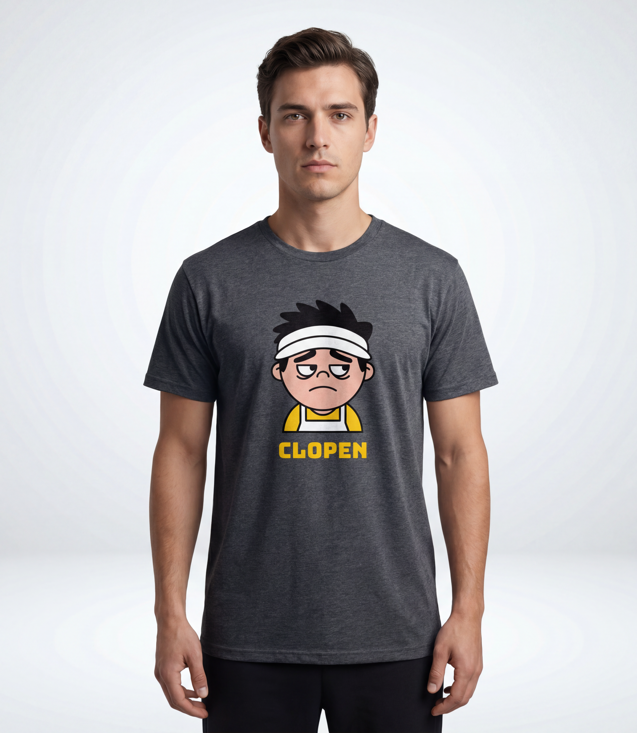 Clopen Unisex Tee, Restaurant Worker Shirt, Closing Shift Gift, Line Cook Apparel, Free Shipping